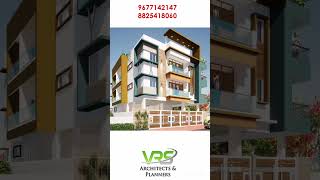 #architect #design #westfacing #40x70 #40x70_westfacing #3bhk #g+2floor #G+2 #vastu #floorplan