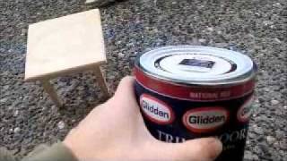 Glidden Trim \u0026 Door Paint Project.wmv