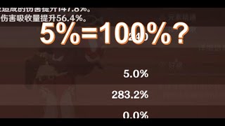 【原神】暴击率高达5%了还要靠运气？