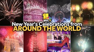 How the world celebrated ringing in the new year