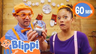 Blippi And The Holiday Snow Globe Movie Blippi Meekah S Festive