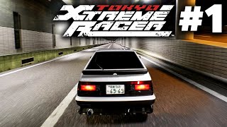 TOKYO XTREME RACER Gameplay Walkthrough Part 1 - FIRST CAR #spoilerwarning