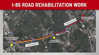 SCDOT begins I-85 nighttime roadwork in Greenville County