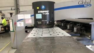 Strippit LVD Global 30 Turret Punch Press