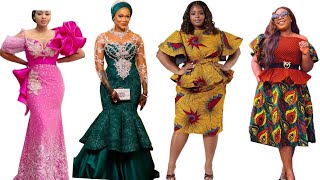 ⭐ Superb African Fashion Designs For Big Programs ||  Stunning Dress Styles For Women