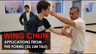 Application from the Forms - Wing Chun, Kung Fu Report - Adam Chan