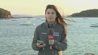 Sunday morning report from Bar Harbor after storm rolls through