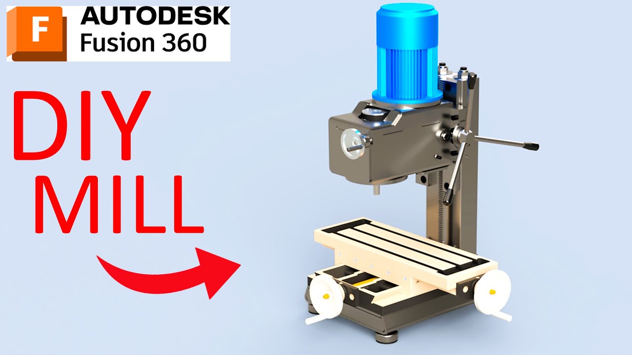 My Homemade Milling Machine Design Youtube
