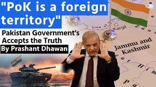 Pakistan Admits That PoK is a Foreign Territory |  of Pakistani Journalist Goes 