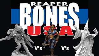 Reaper Bones USA | Comparing Reapers Bone Ranges | Showing You The New USA Range | Miniatures |TTRPG