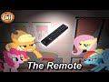 📺 MLP Ponies fight over THE REMOTE 📺 (Ai Animation)