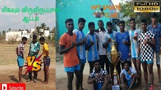 MPT MANIYAMPATTU VS MANI BROTHERS 20AGE MATCH PLACE AT SEMRAYANALLUR QUARTER FINAL MATCH