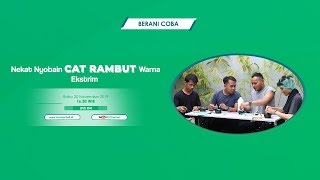 BERANI COBA | Nekat Nyobain Cat Rambut Warna Ekstrim