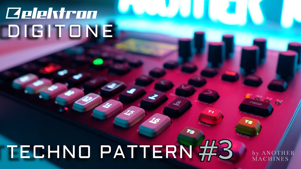 Elektron Digitone Techno Pattern 3 4k Youtube