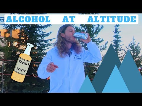 Do you get drunk faster at higher altitudes?