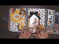 halloween embellishment book box using halloween paper from my stash craftygoals2023