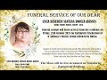 Funeral of LUCIA BENEDITA DSOUZA (BENNY) | 10.15am, 25-10-24 |  St Anthony's Church, Siolim