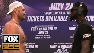 Fury vs. Wilder III: Best of their kickoff press conference before July 24 trilogy | PBC ON FOX