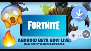 how to get fortnite andriod beta now - epicgames com fortnite mobile