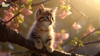 24 HOUR Relaxing Lullaby for Cat and Kitten • Calming Music for Cats with Anxiety! #32