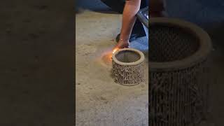 How to clean a shop vac filter with firecracker