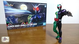 （左右の分割ギミックを再現！可動も良い感じ！）フィギュアライズスタンダード　仮面ライダーW サイクロンジョーカー　レビュー