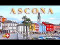 SWITZERLAND ASCONA 🇨🇭 Explore the Charming City Walking Tour through the Picturesque Streets