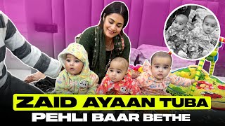 ZAID AYAAN TUBA PEHLI BAAR BETHE | Chiku Malik Vlogs