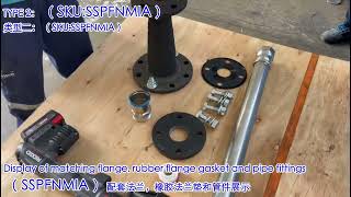 NORIKA® 3 TYPES OF PRESSFIT FLANGE END CONNECTION DEMO. PRODUCT SKU: SSPFNFP, SSPFNMIA \u0026 SSPFNFLS