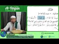 ngaji kitab at tibyan bab 7 bag. 5 bertanya masalah tauqifiyyah dan berkata saya lupa ayat ini