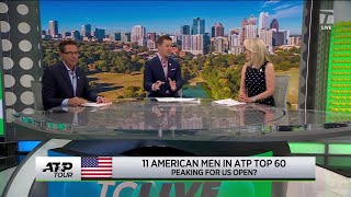 Tennis Channel Live: 11 American Men in Top 60