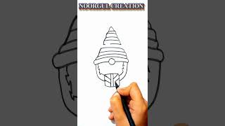 How to Draw Christmas Gnome ||#shorts  ||#viral  ||#youtubeshorts  ||#shortvideo