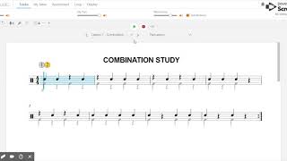Smartmusic Percussion Features