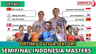 JADWAL SEMIFINAL INDONESIA MASTERS 2025 HARI INI~#indonesiamaster2025