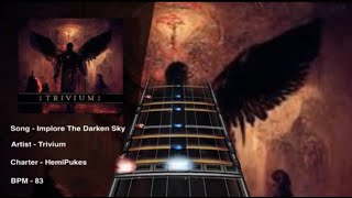 Trivium - Implore The Darken Sky (Drum Chart)