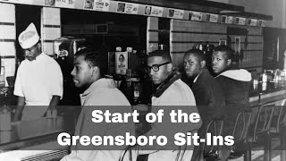 1st February 1960: Start of the Greensboro sit-ins to protest segregation