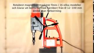 ALFRA magnetic drill and beveling machines