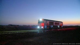 CSR Class Diesel Locomotive Running Light Engine D792V (19/4/2018) - PoathTV Australian Trains