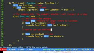 javascript jquery each function