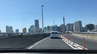 第一京浜〜国際大通り〜さくら通り 子安〜みなとみらい (京浜子安駅入口〜さくら通り西) Driving to Koyasu from Minatomirai