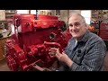 assembling the engine oil u0026 cooling systems farmall 856 restoration episode 13