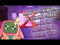 How to SKIP the UNSKIPPABLE INTRO + Tips in Break in 2 #tipsandtricks #tips #breakin2 #guide