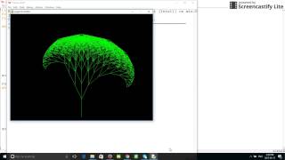 Fractals - Visualizing recursion (Tree - part 1)