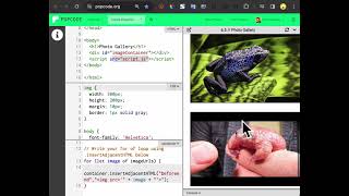 6.5 // For Of Loops & .insertAdjacentHTML Review (Photo Gallery)