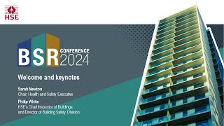 BSR Conference 2024 - Welcome and keynotes