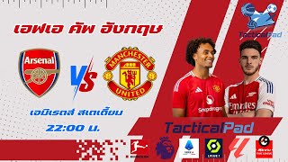 พรีวิวก่อนเกมส์ เอฟเอ คัพ อังกฤษ : อาร์เซน่อล - แมนฯ ยูไนเต็ด #วิเคราะห์บอลวันนี้