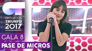 CHASING PAVEMENTS - Aitana | Primer pase de micros para la Gala 8 | OT 2017