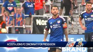 Luciano Acosta reports for preseason training with FC Cincinnati