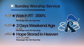 [HMC] December 8, 2024 - Sunday Worship Service