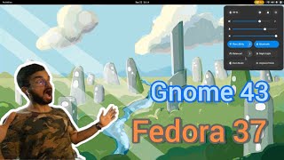 Fedora 37 | Gnome 43 | New Gnome design | अति सुंदर | Hindi #gnome #fedora #linux